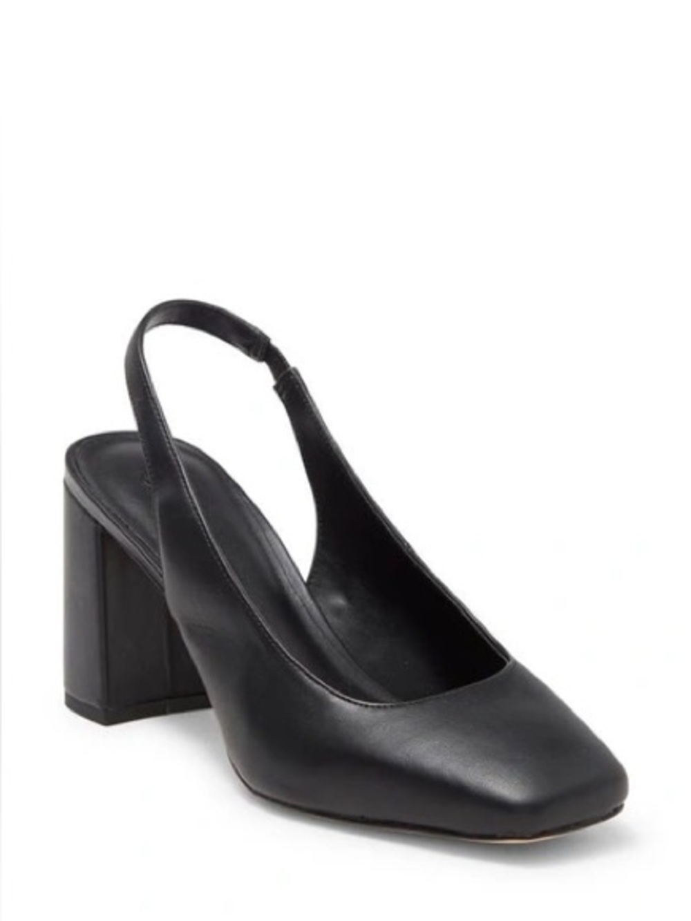 Nordstrom Rack: Black Slingback Block Heel Pumps